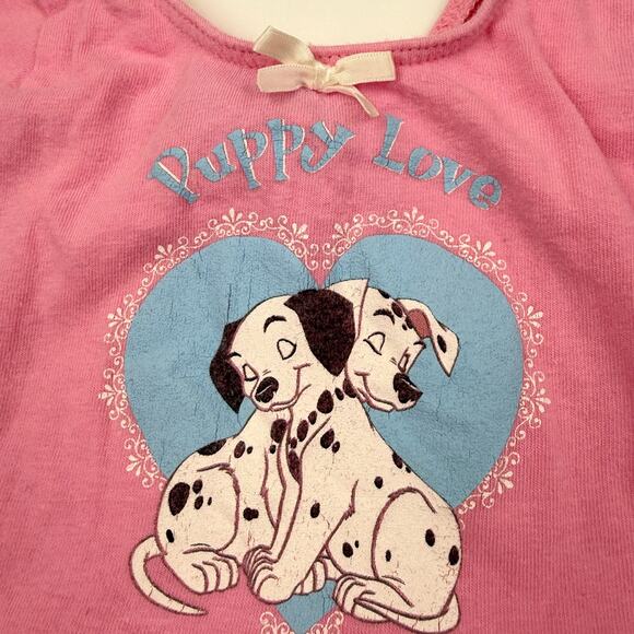 Vintage Disney 101 Dalmatians Pink Skirted Leo - Picture 4 of 12